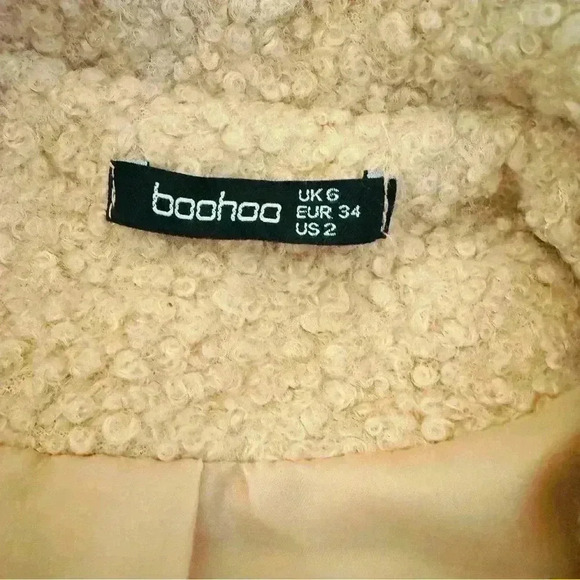 Boohoo Woman’s Mauve Coat Size US 2 - Picture 9 of 12